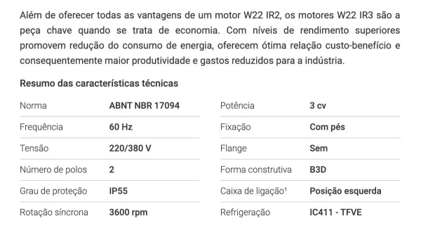 Screenshot 2020 06 03 Motor Weg Trifasico 3 Cv 2 Polos Alta Rotacao Blindado Ir3 R 1 549002